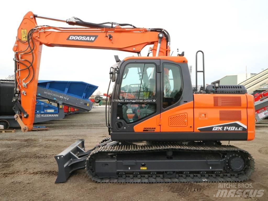 Doosan DX 140 LC-7 Gravemaskiner på larvebånd