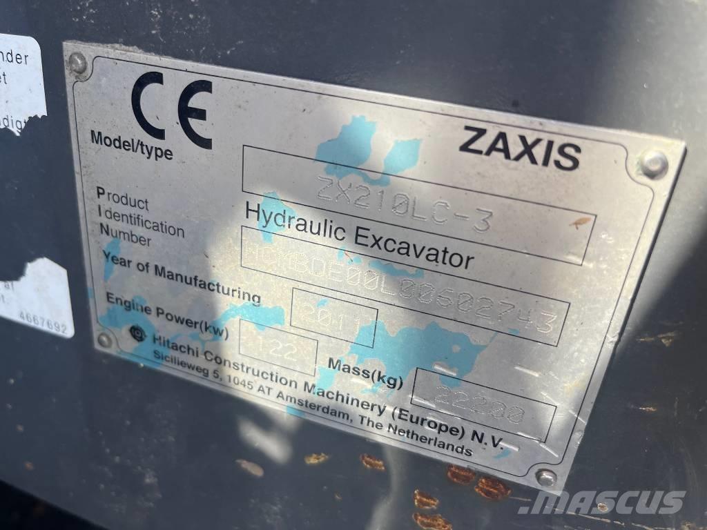 Hitachi ZX 210 LC-3 Gravemaskiner på larvebånd