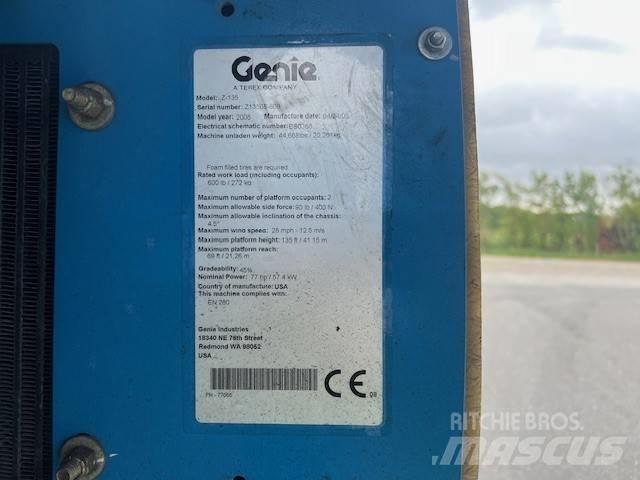 Genie Z 135 Bomlifte med knækarm
