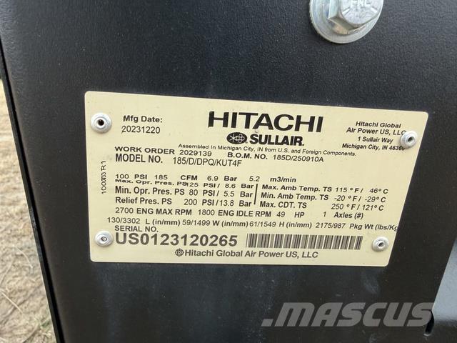 Sullair 185 / D Entreprenør - Andet