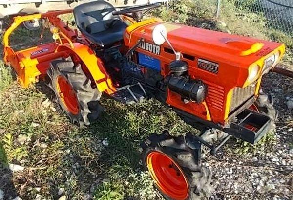 Kubota 6001 di '04 Elektriske harver / jordfræsere