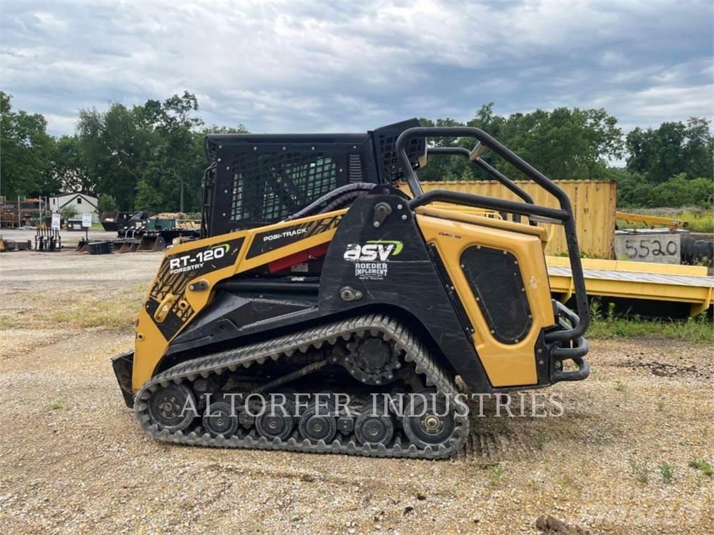 ASV RT-120F Minilæsser - skridstyret