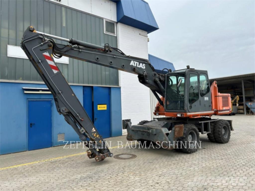 Atlas 1504 Gravemaskiner på hjul
