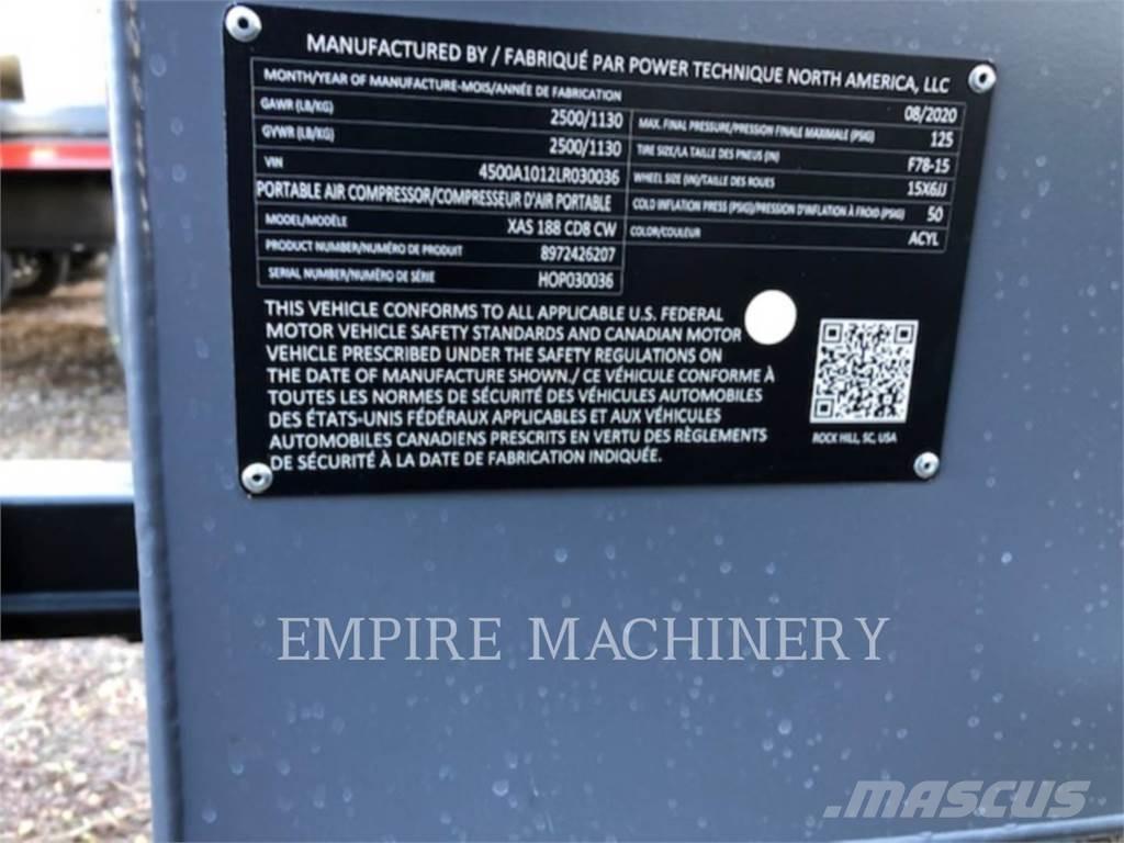 Atlas Copco XAS188CD Kompressorer