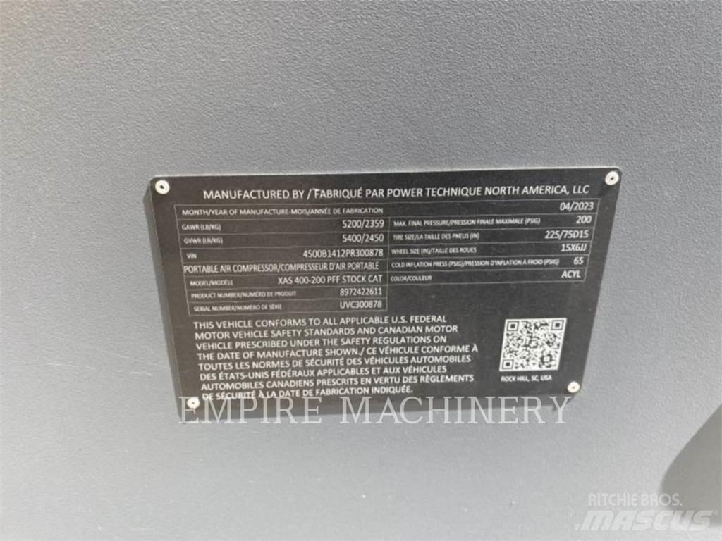 Atlas Copco XAS400CD Kompressorer