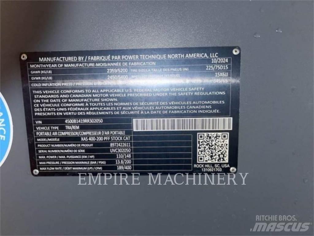Atlas Copco XAS400CD Kompressorer