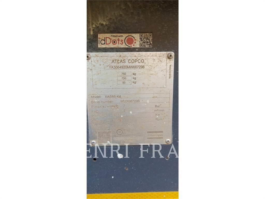 Atlas Copco XAS88KD Entreprenør - Andet
