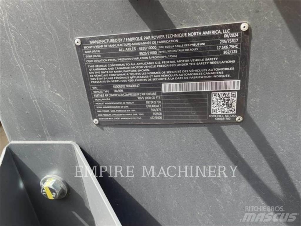 Atlas Copco XRVS1000CD Kompressorer