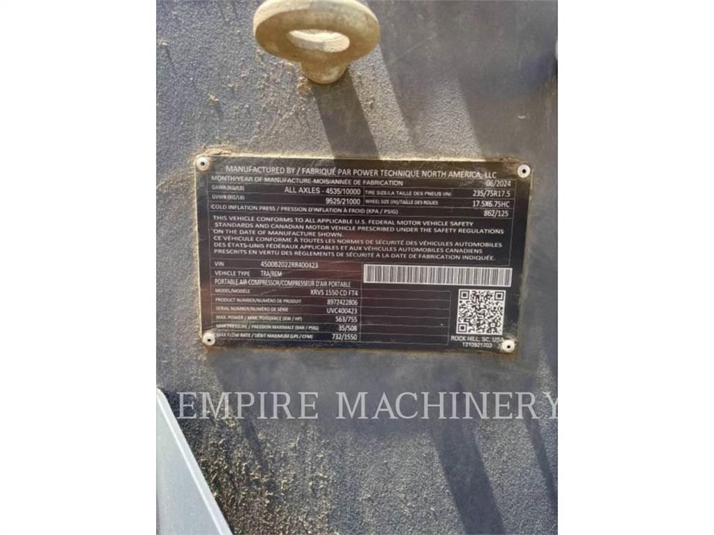 Atlas Copco XRVS1550CD Kompressorer