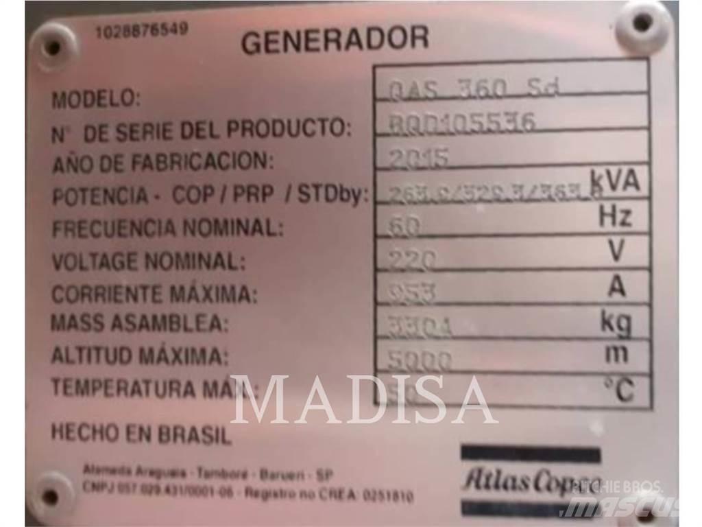 Atlas QAS360 Andre generatorer