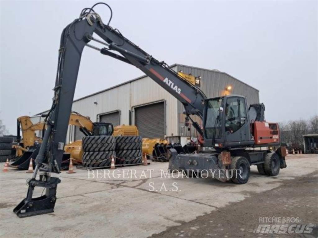  ATLAS-WEYHAUSEN 250MH Gravemaskiner på hjul