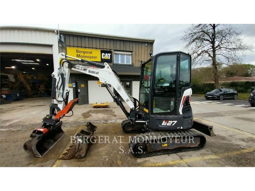 Bobcat E27 Gravemaskiner på larvebånd