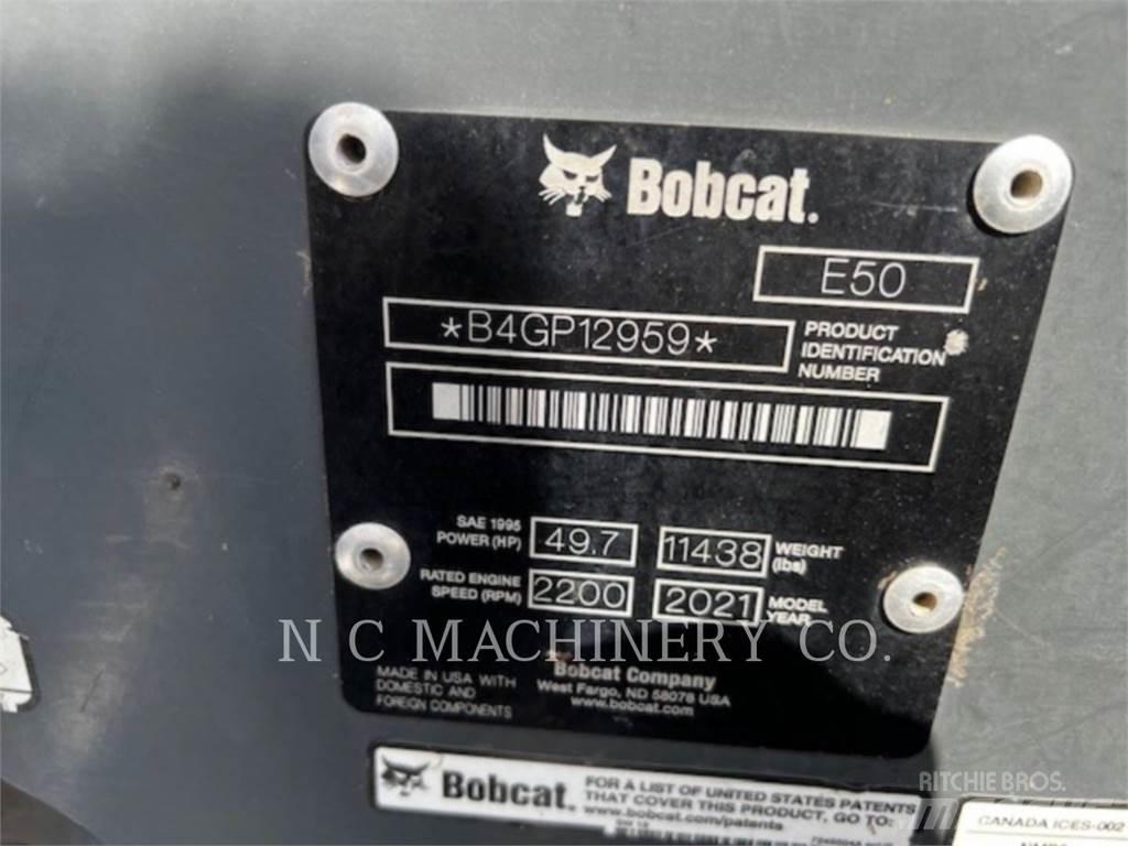 Bobcat E50 Gravemaskiner på larvebånd