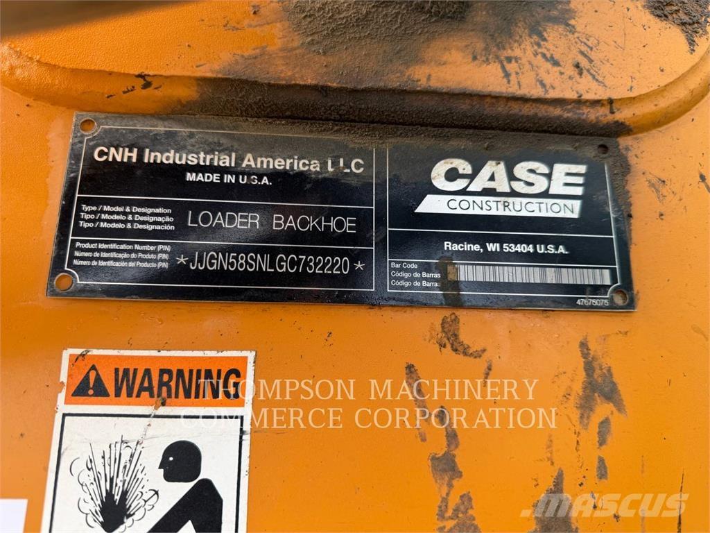 CASE 580 SUPER N Rendegravere