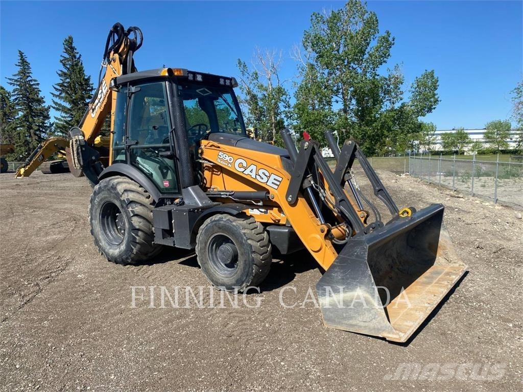 CASE 590 SN Rendegravere