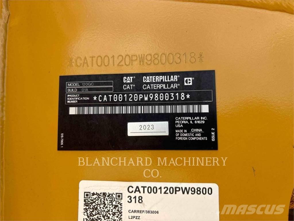 CAT 120 GC Vejhøvle / Gradere