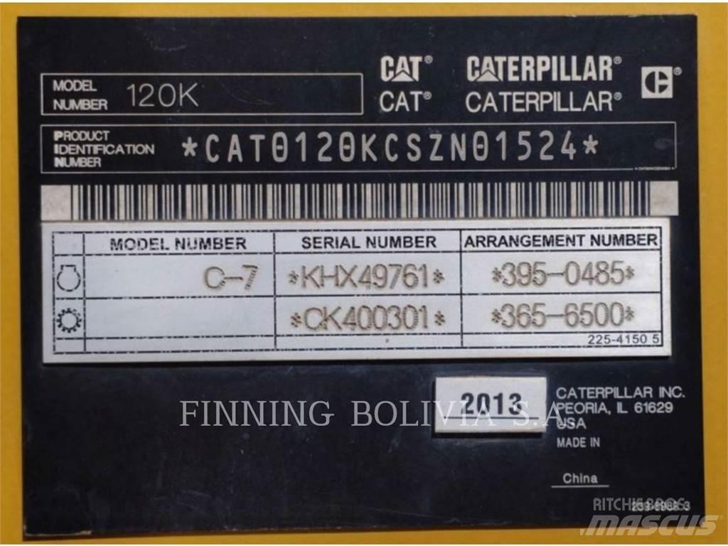 CAT 120K Vejhøvle / Gradere