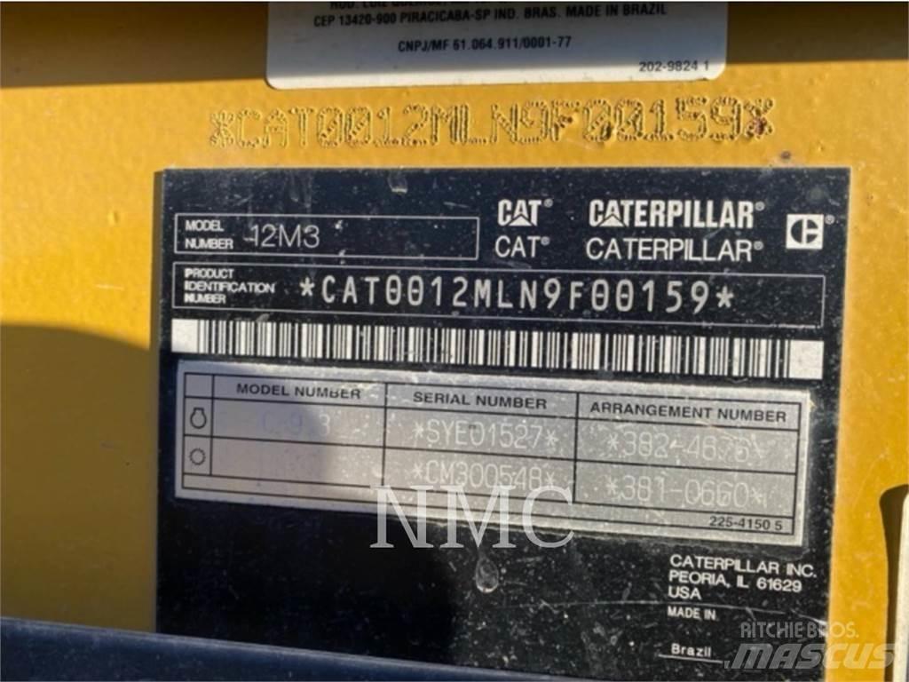 CAT 12M3 Vejhøvle / Gradere