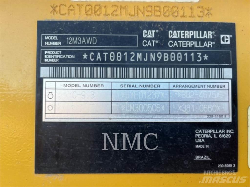 CAT 12M3AWD Vejhøvle / Gradere