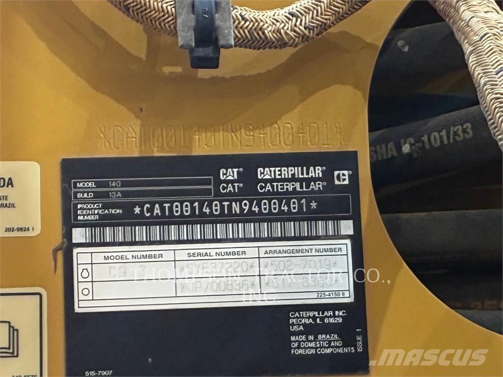 CAT 140 Vejhøvle / Gradere