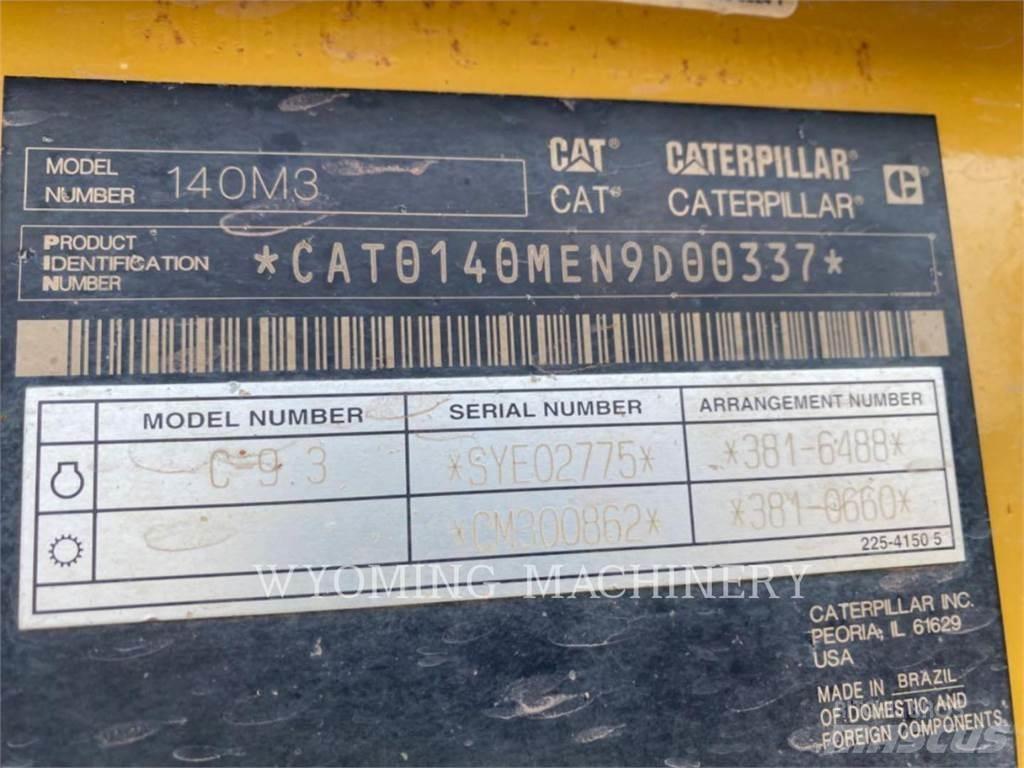 CAT 140M 3 Vejhøvle / Gradere