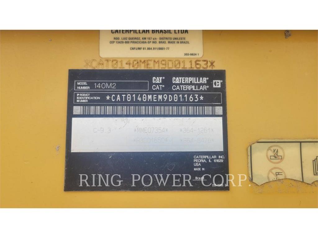 CAT 140M2EW Vejhøvle / Gradere