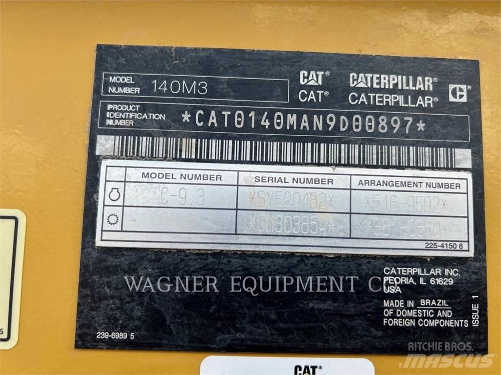 CAT 140M3 Vejhøvle / Gradere