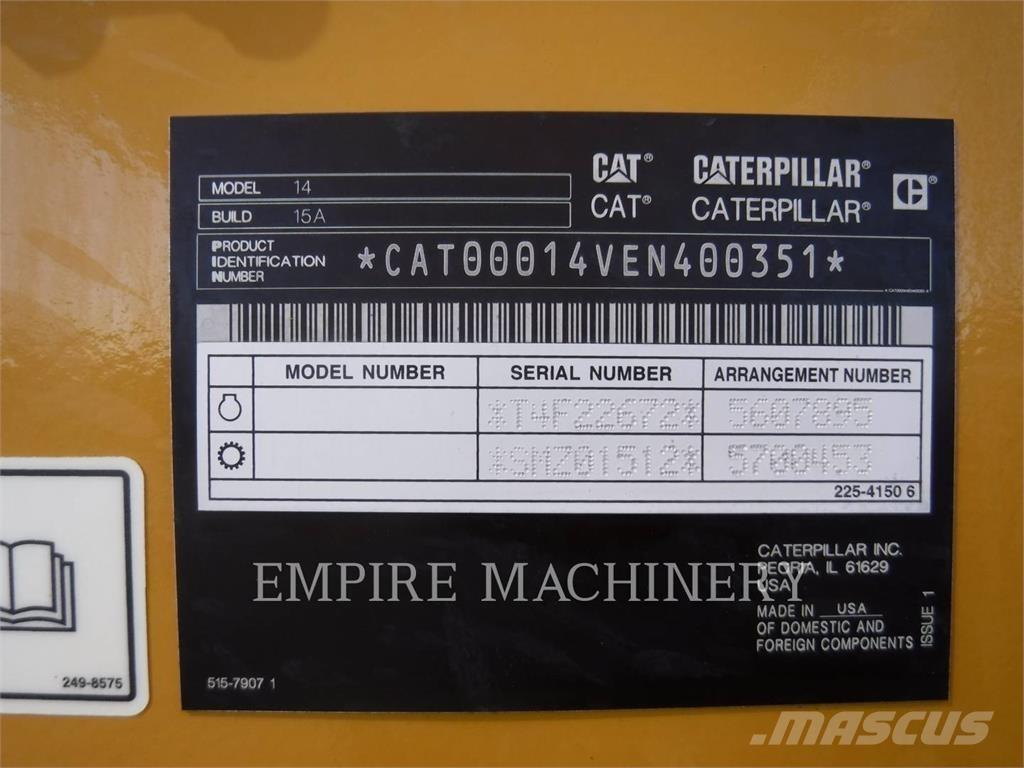 CAT 1415 Vejhøvle / Gradere