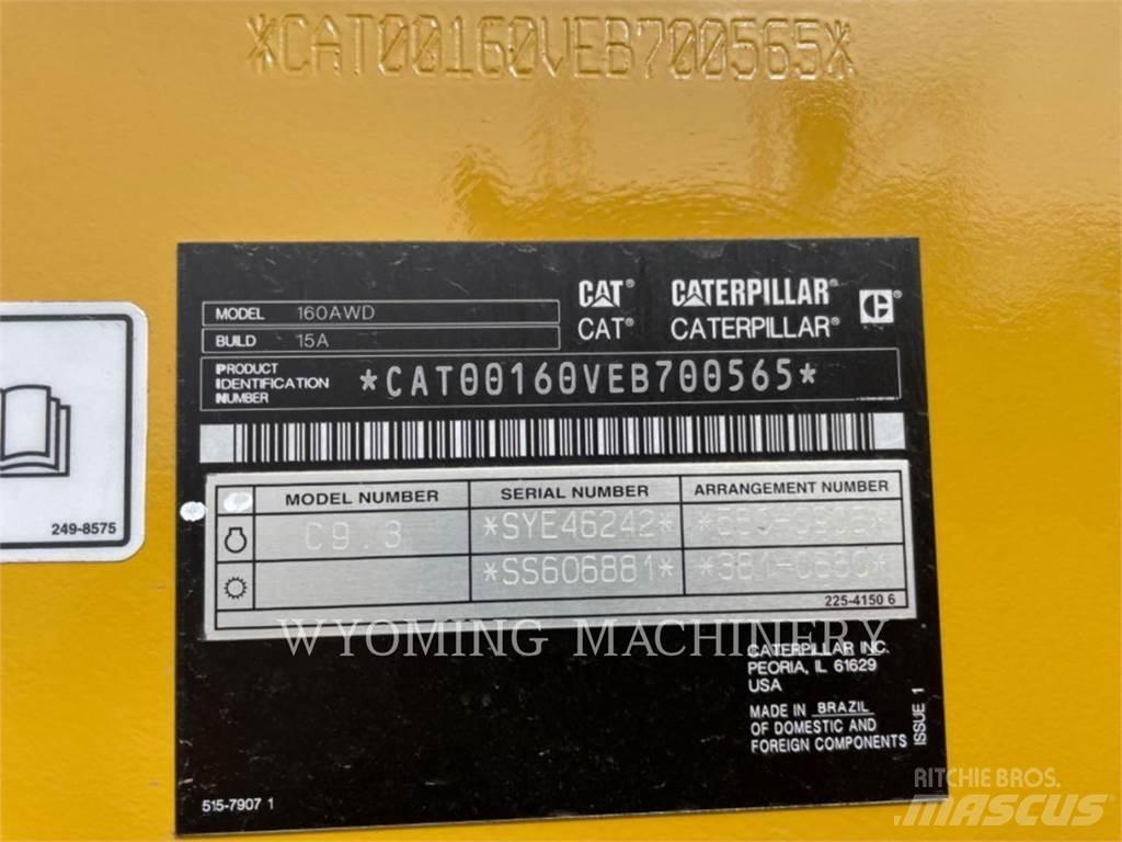 CAT 160 AWD Vejhøvle / Gradere
