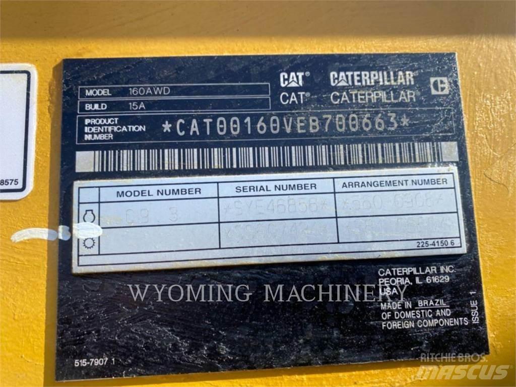 CAT 160 AWD Vejhøvle / Gradere