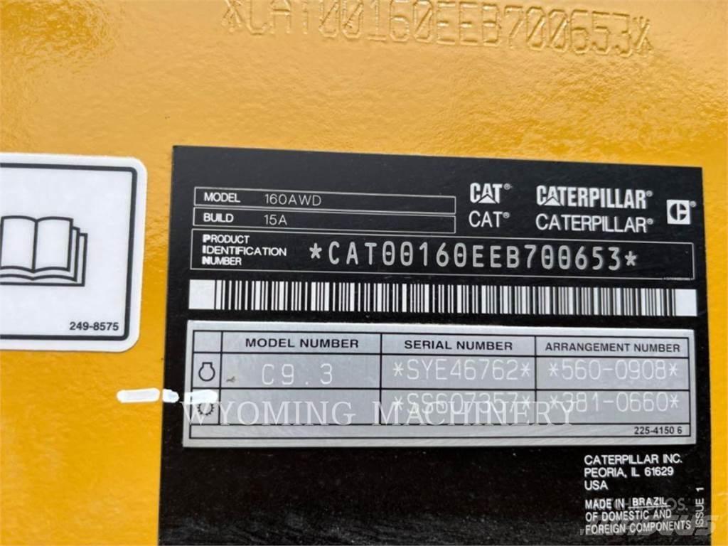 CAT 160 AWD Vejhøvle / Gradere