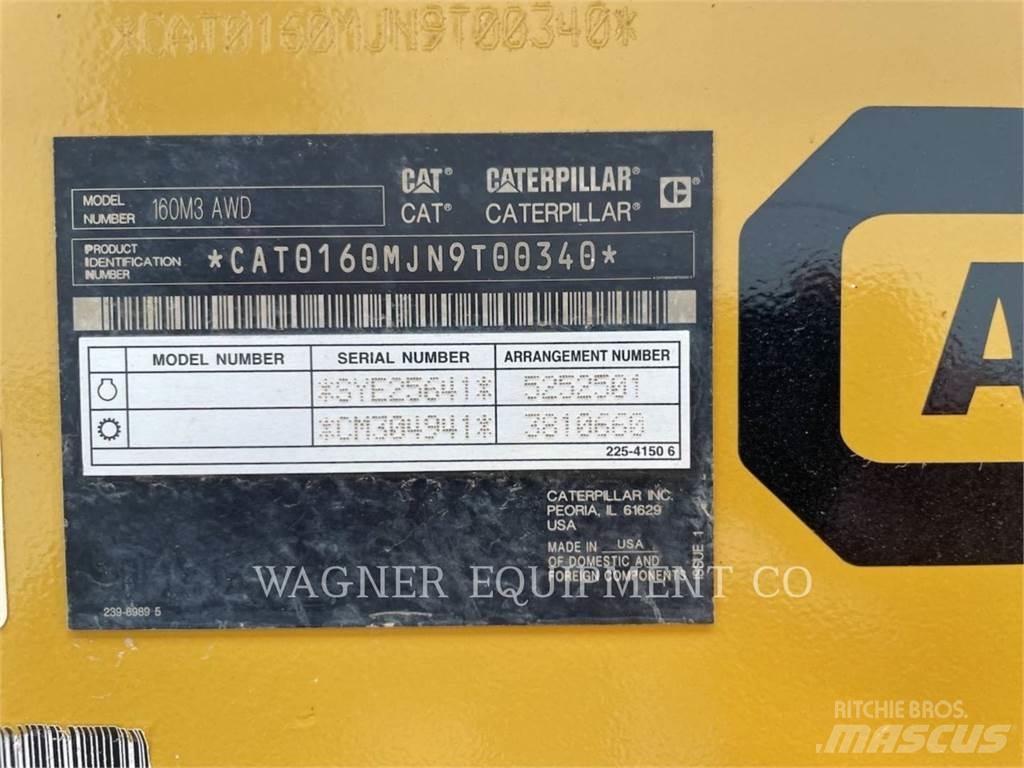 CAT 160M3 AWD Vejhøvle / Gradere