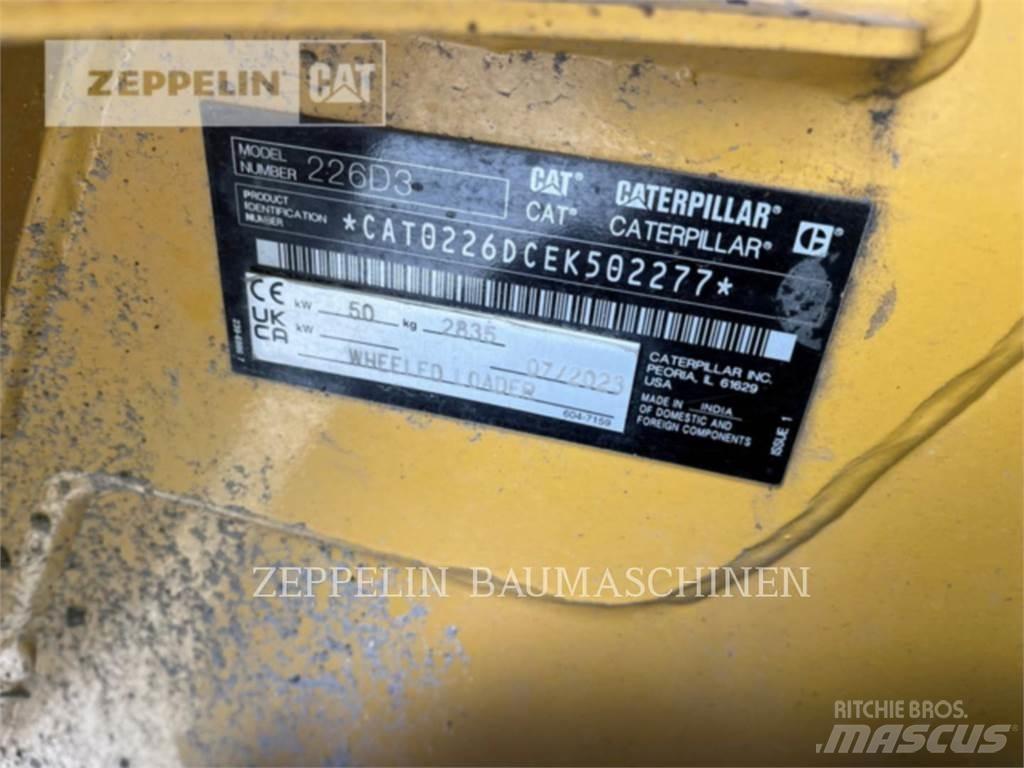 CAT 226D Minilæsser - skridstyret