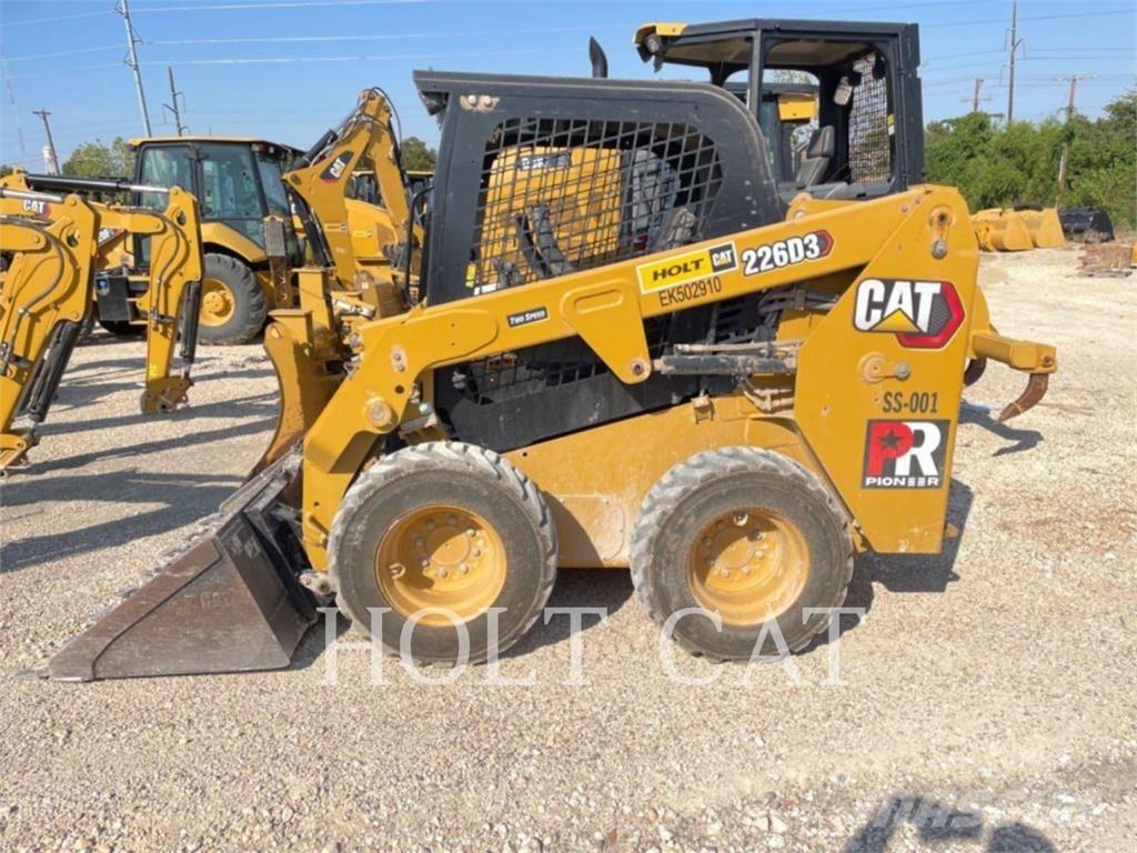 CAT 226D Minilæsser - skridstyret
