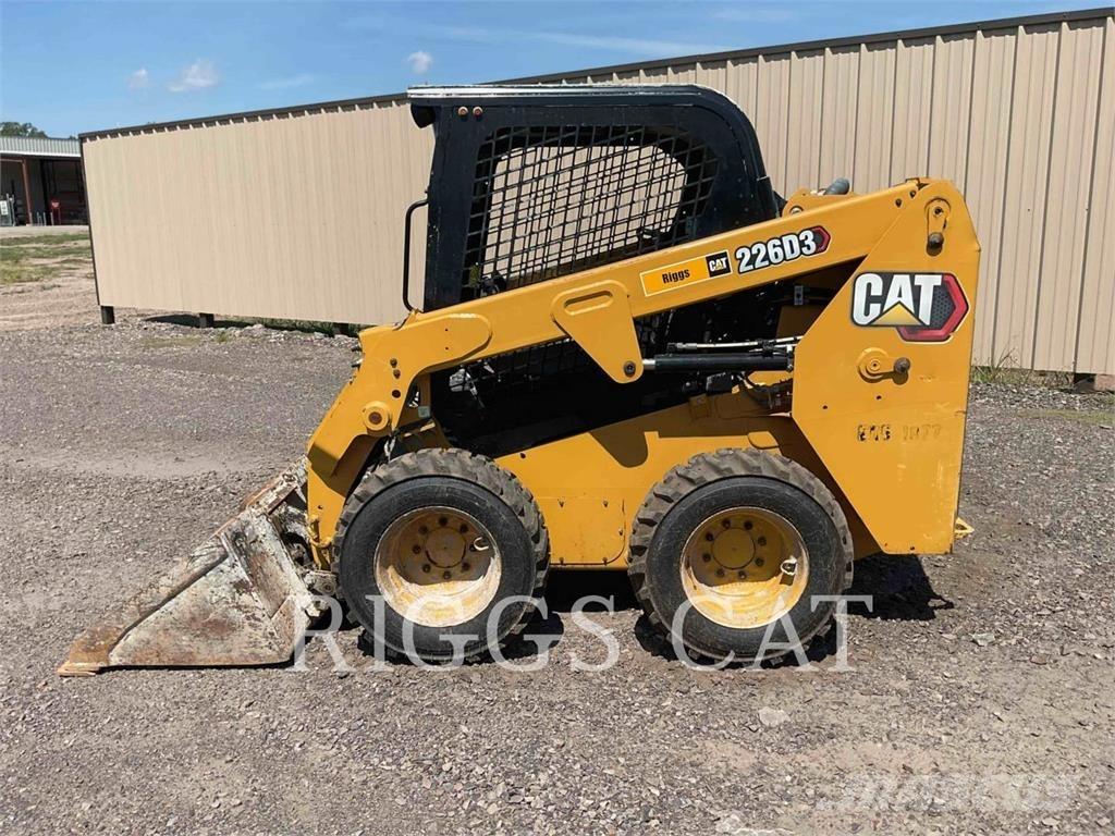 CAT 226D Minilæsser - skridstyret