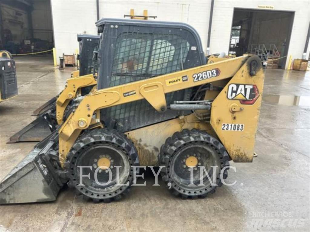CAT 226D3 Minilæsser - skridstyret