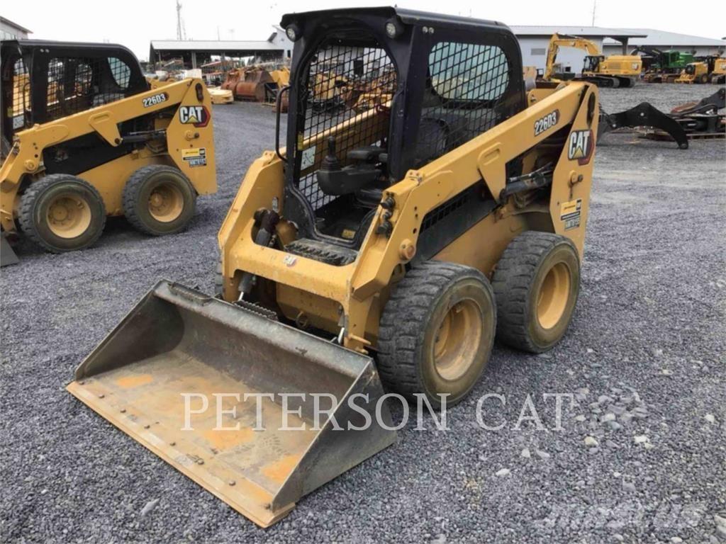 CAT 226D3 Minilæsser - skridstyret