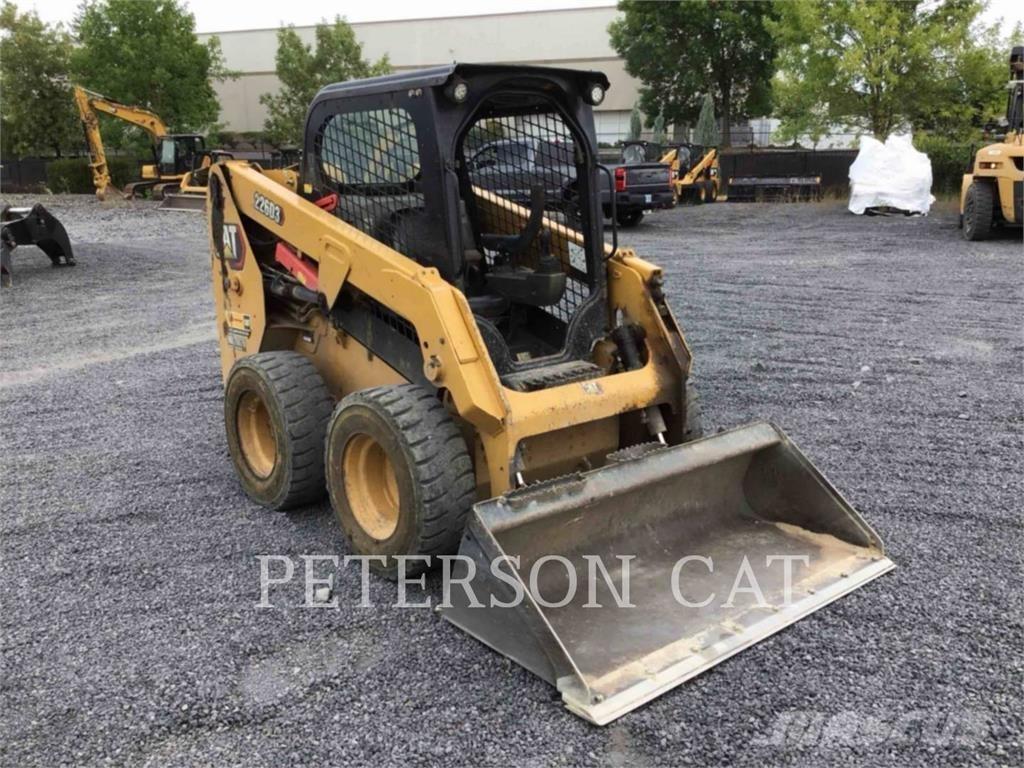 CAT 226D3 Minilæsser - skridstyret