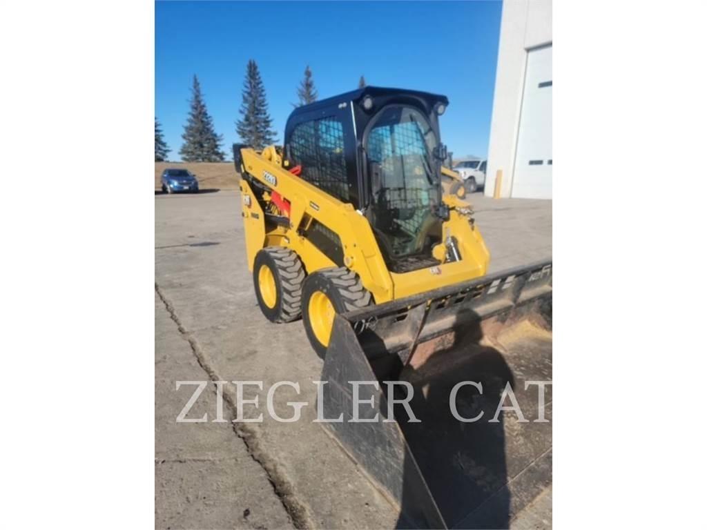 CAT 232D3 Minilæsser - skridstyret