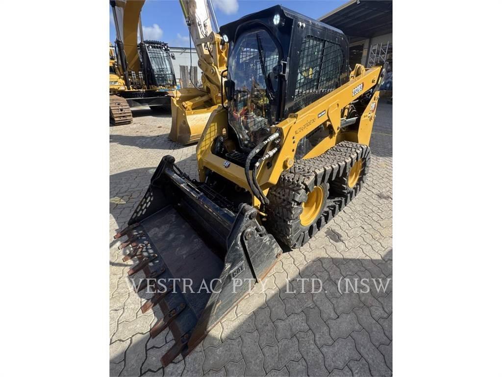 CAT 232D3LRC Minilæsser - skridstyret