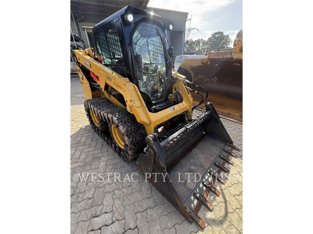 CAT 232D3LRC Minilæsser - skridstyret