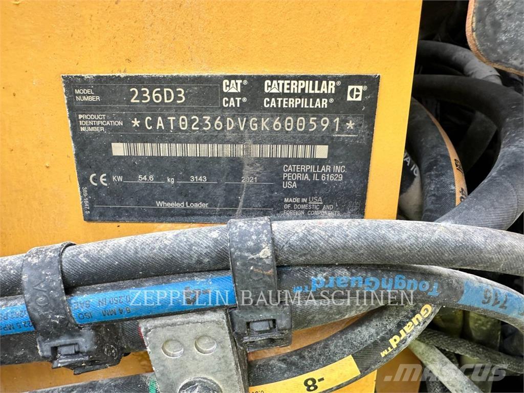 CAT 236D Minilæsser - skridstyret