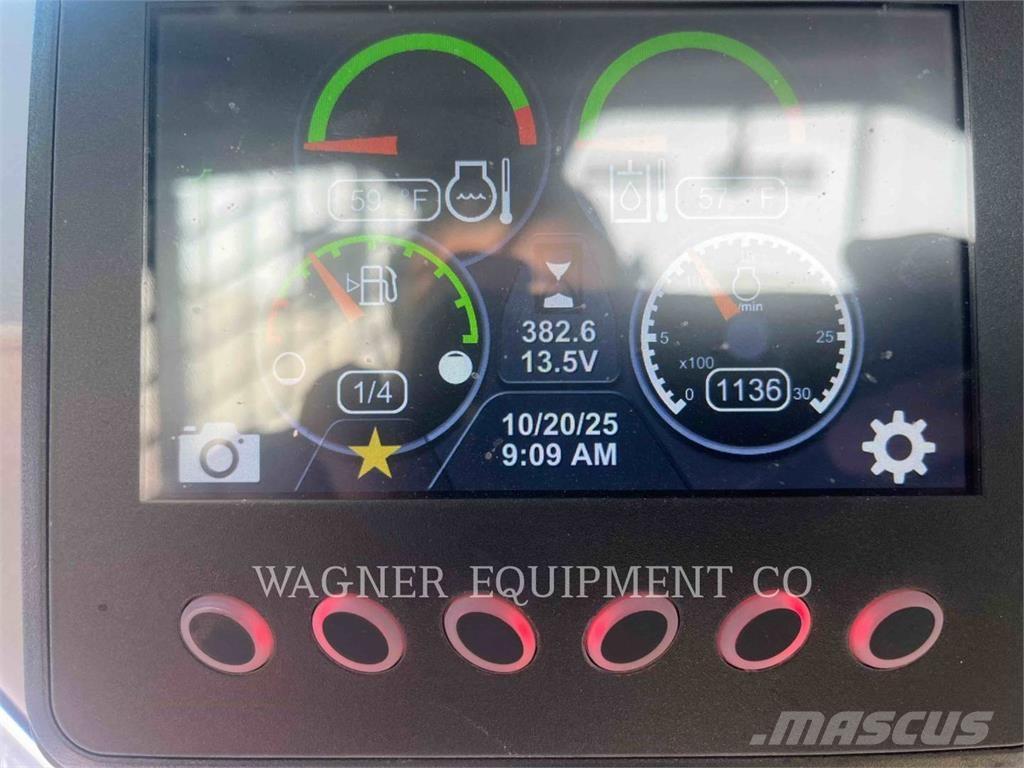 CAT 236D3 Minilæsser - skridstyret