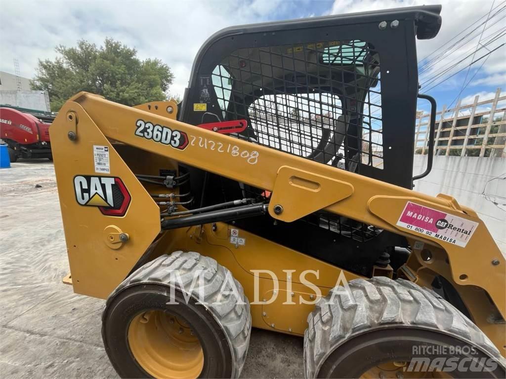 CAT 236D3LRC Minilæsser - skridstyret