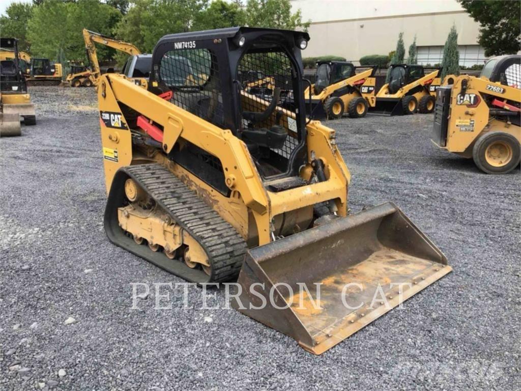 CAT 239D Larvebåndslæssere