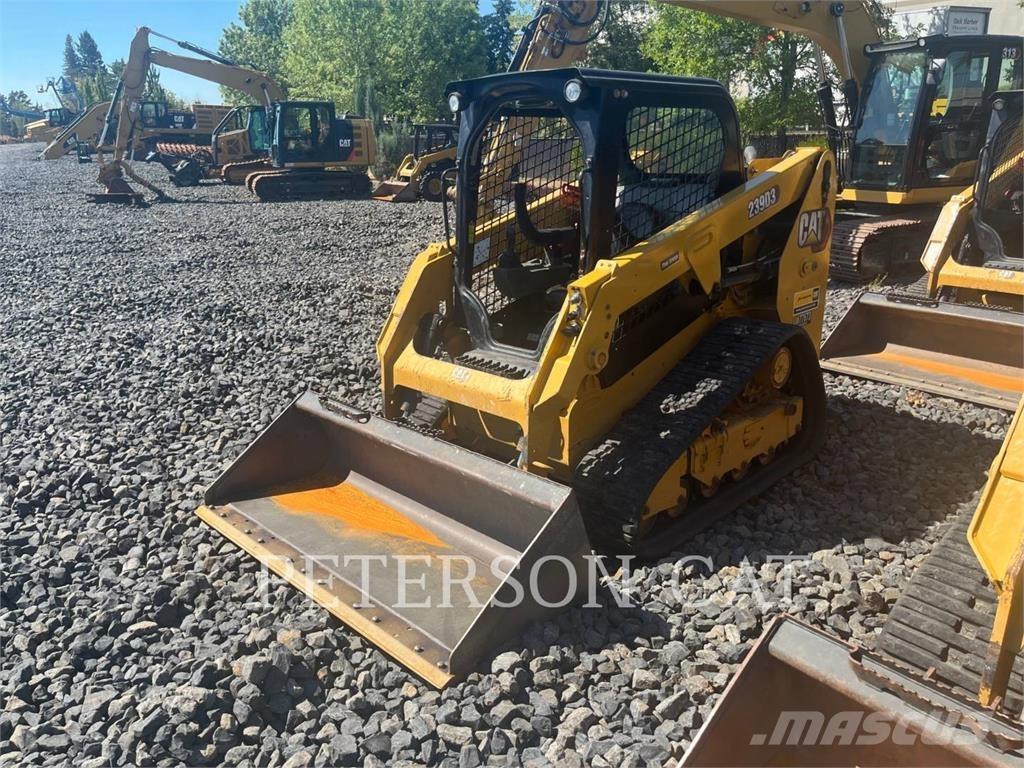 CAT 239D3 Minilæsser - skridstyret