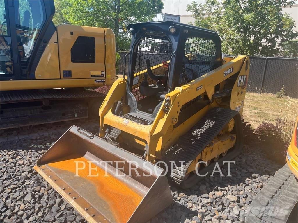 CAT 239D3 Minilæsser - skridstyret