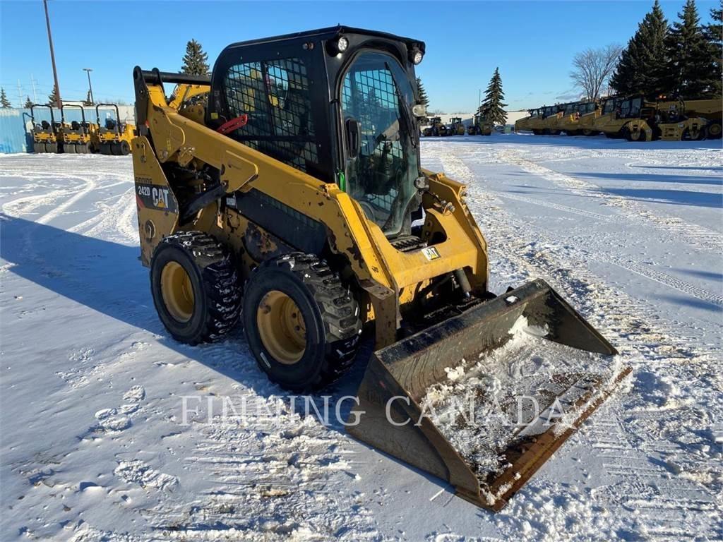 CAT 242D Minilæsser - skridstyret