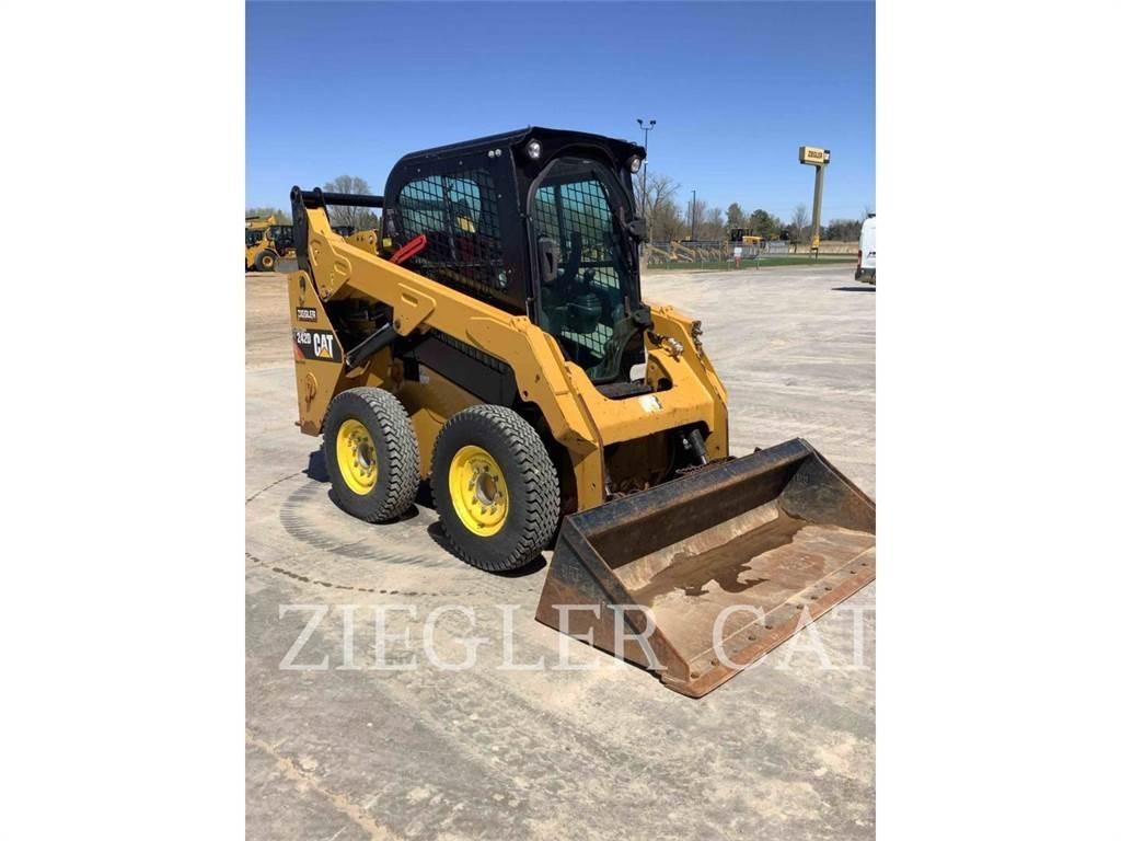CAT 242D Minilæsser - skridstyret