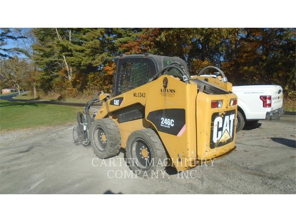 CAT 246C Minilæsser - skridstyret